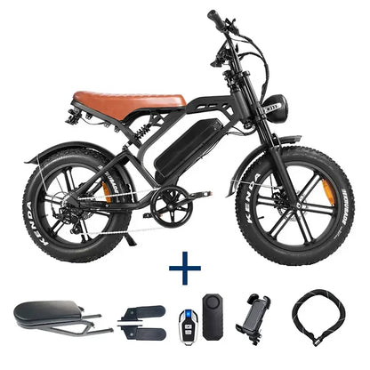 V20 Pro 9.0 500 WATT + Achterzitje + Voetsteuntjes + Alarm