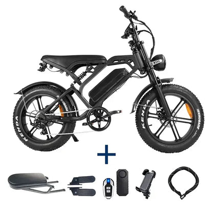 V20 Pro 9.0 500 WATT + Achterzitje + Voetsteuntjes + Alarm